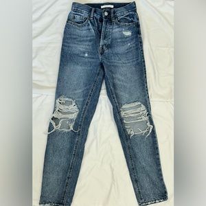 Pacsun ultra high rise slim jeans SIZE 22